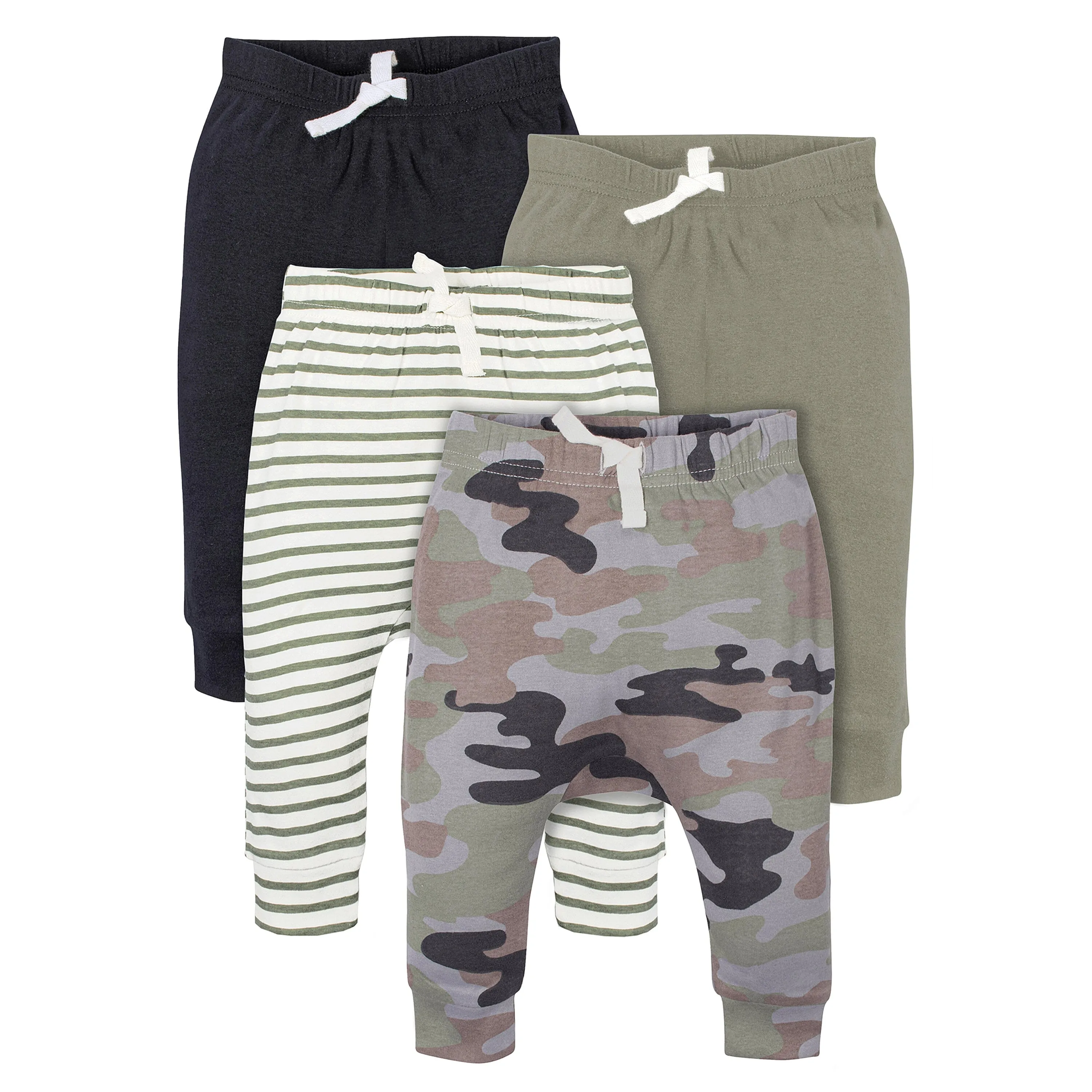 4-Pack Baby Boys Camo Jogger Pants