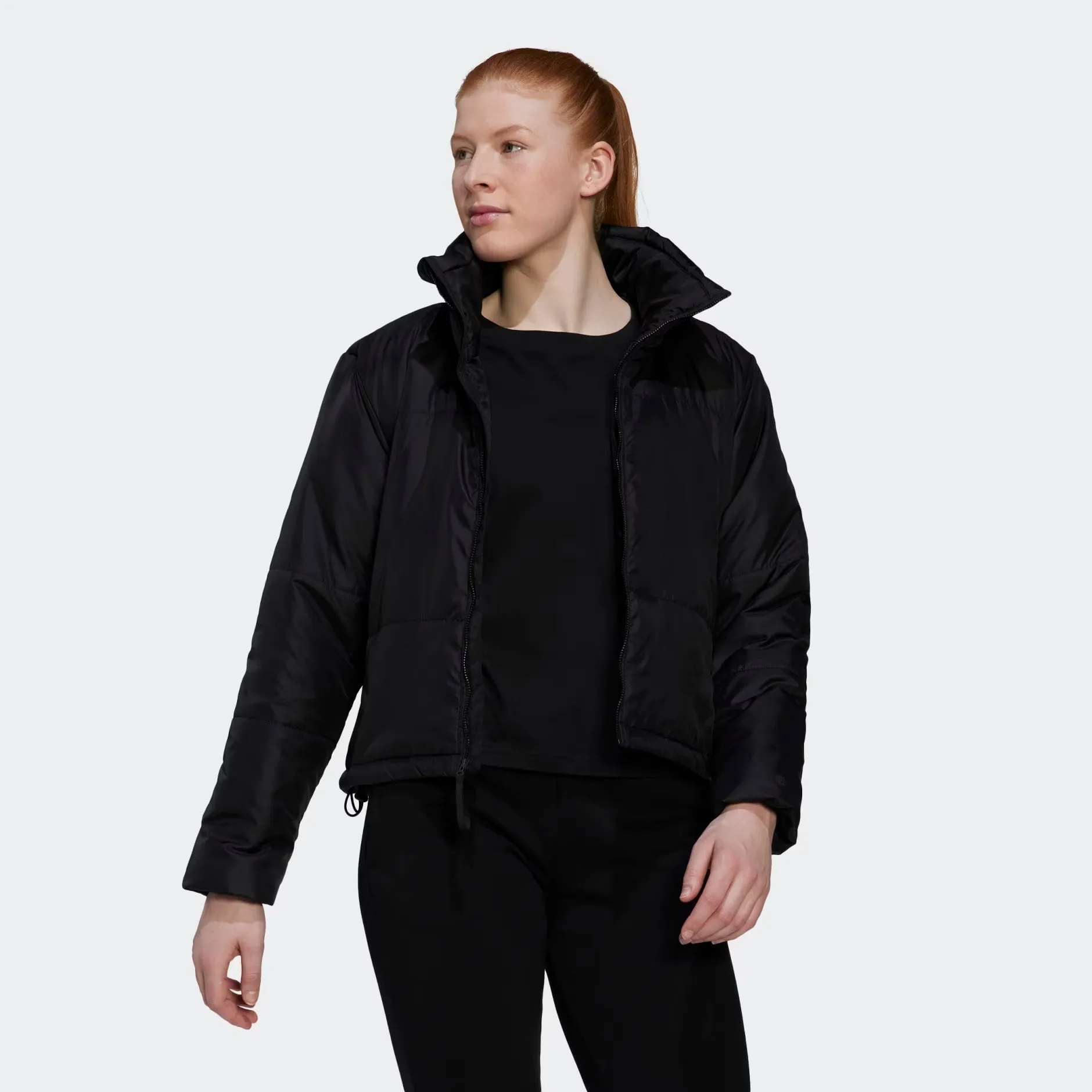 ADIDAS BSC INSULATED JACKET - WOMEN - BLACK