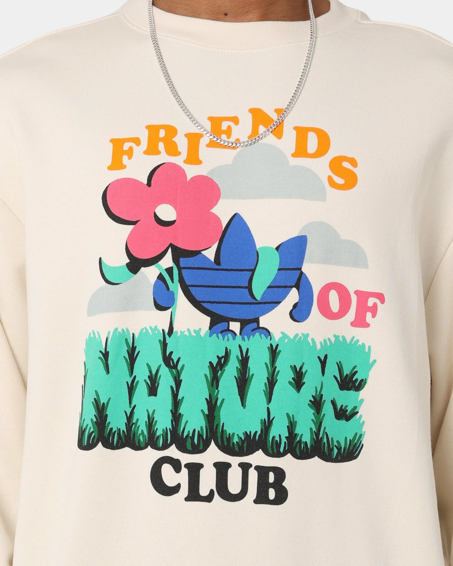 Adidas Friends Of Nature Crewneck Non-Dyed/Multi-Coloured