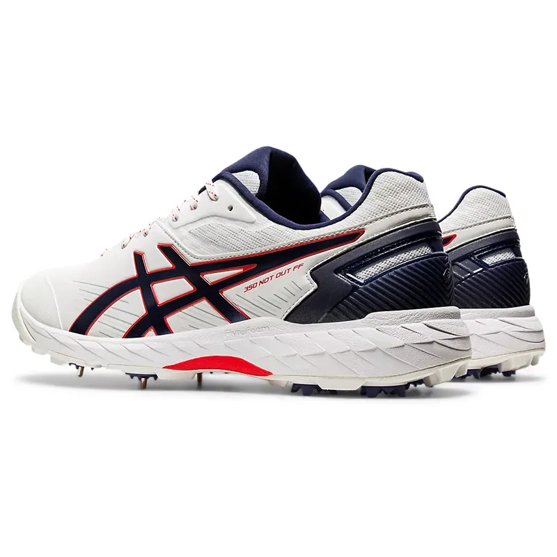 ASICS 350 Not Out FF Men's Cricket Shoes White/Peacoat