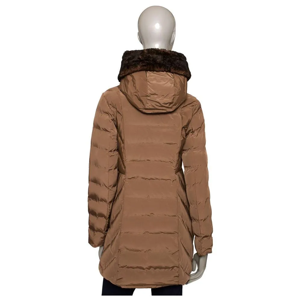 Baldinini Trend Brown Polyester Women Jacket