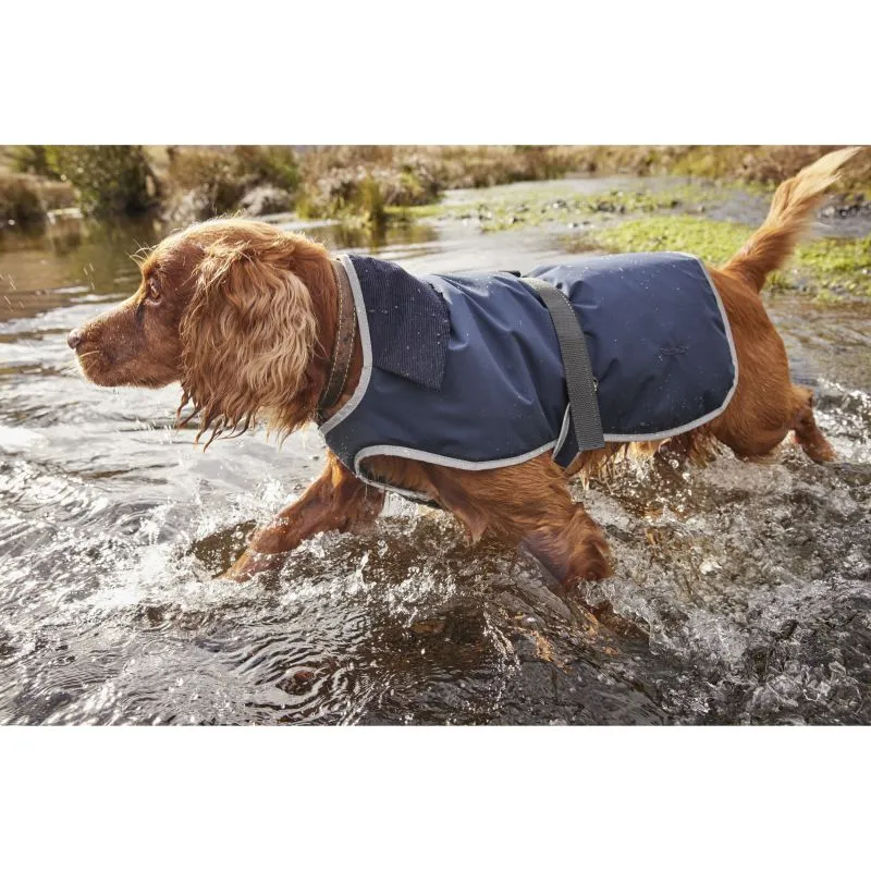 Barbour Monmouth Waterproof Dog Coat - Navy