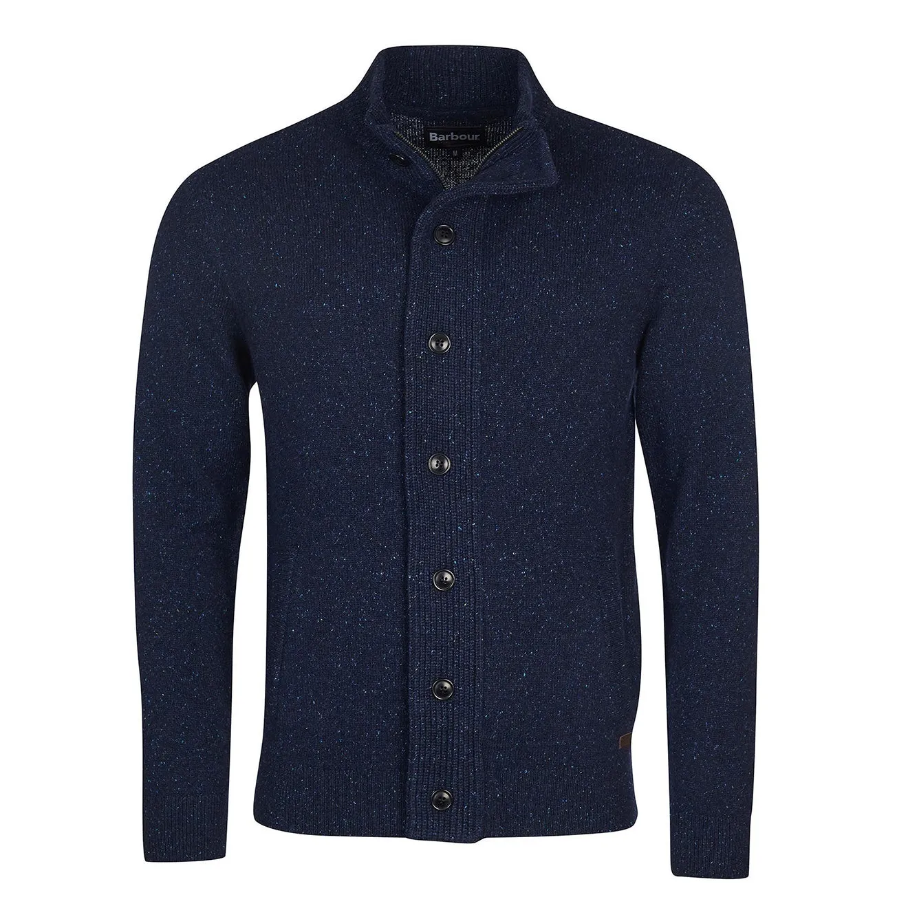 Barbour Tisbury Zip Through Jumper Navy