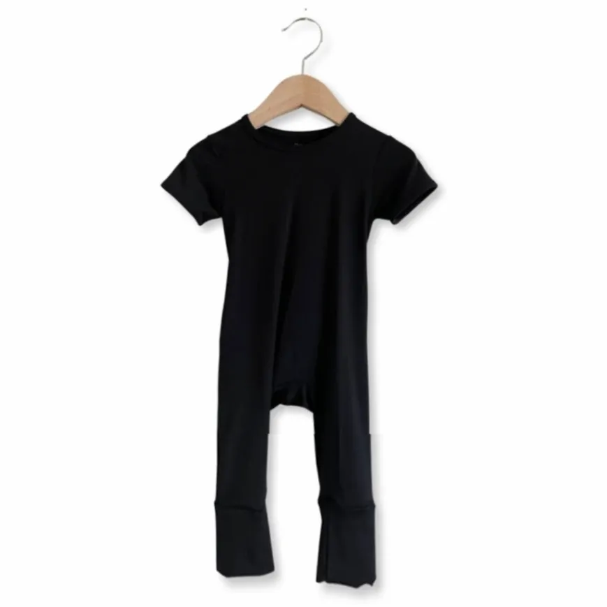 Black At Your Leisure Adult Short Long Romper