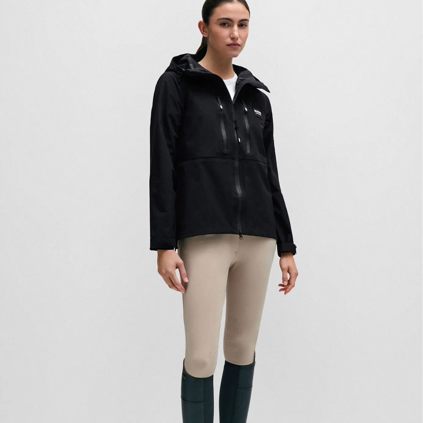 BOSS Equestrian Nova Rain Jacket - Black