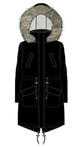 Brave Soul Charlotte Fishtail Parka