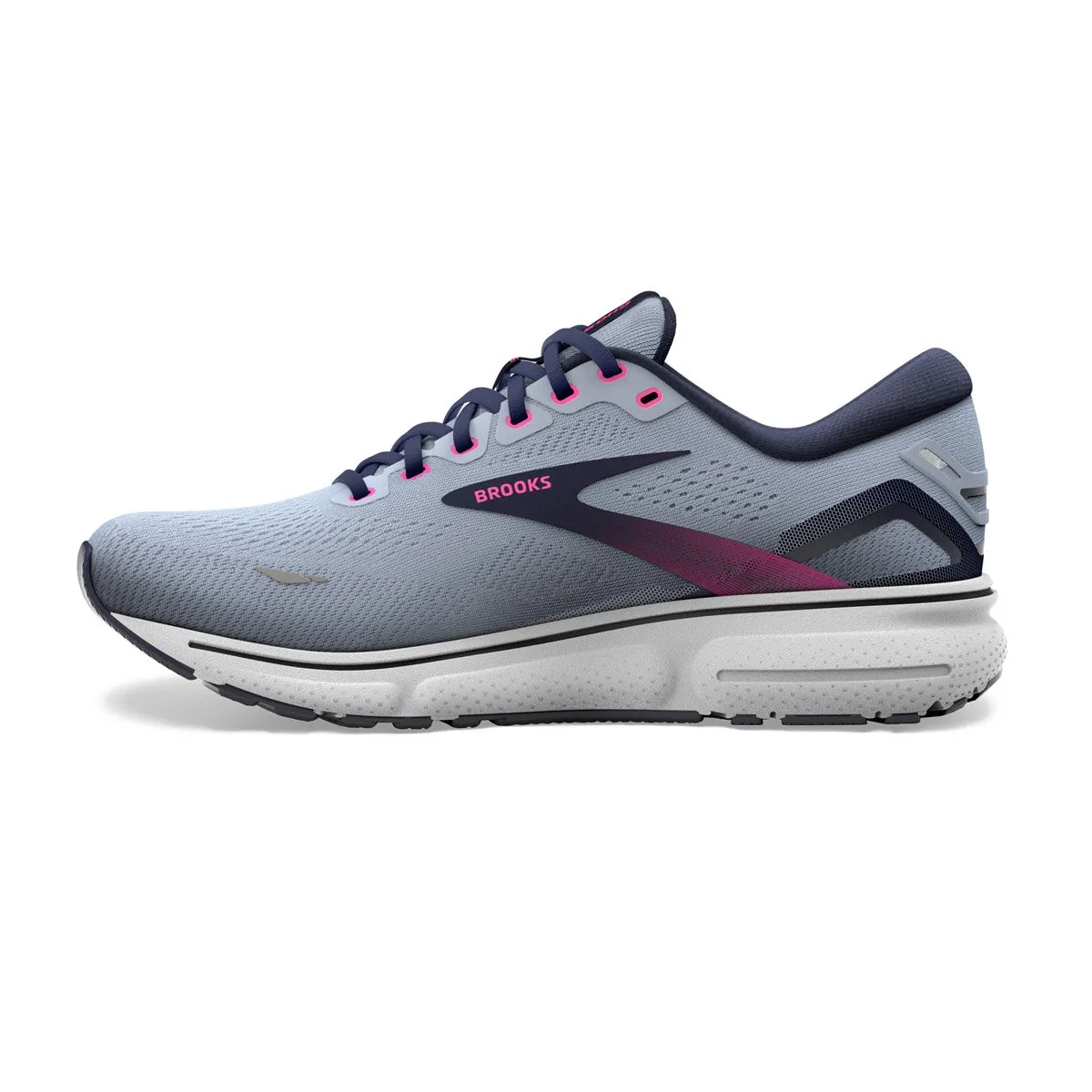 Brooks Ghost 15 (Women's) - Kentucky Blue/Peacoat/Pink