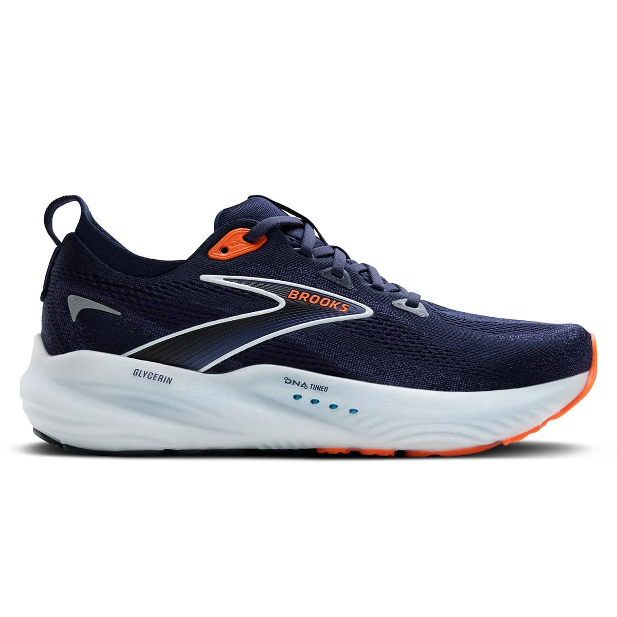 Brooks Glycerin 22 Mens | Peacoat/blue Ribbon/orange