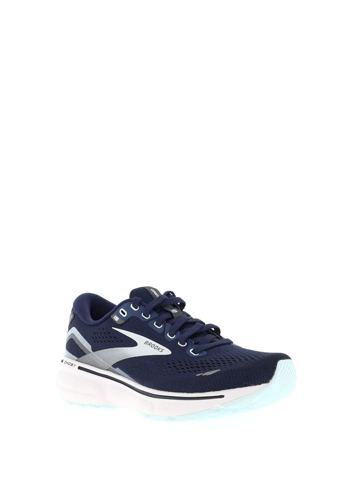 Brooks Ladies Ghost 15 Running Shoes, Navy