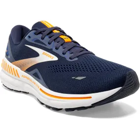 Brooks Mens Trainer Adrenaline GTS 23 Peacoat/Ultramarina/Orange