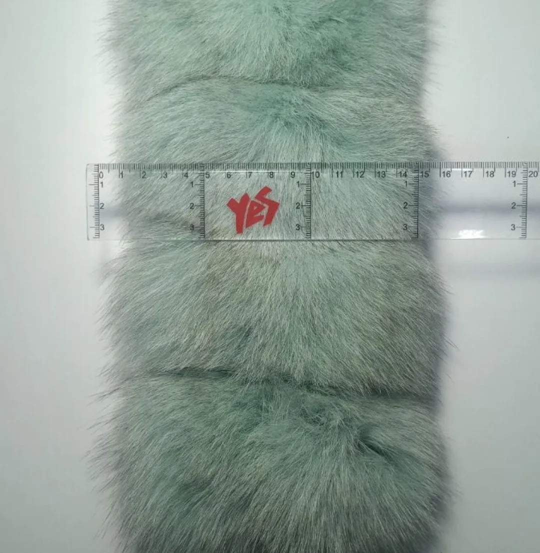 BY ORDER Extra Large Real Fox Fur (Tail) Collar Hood from pieces, Fur collar trim, Fox Fur Collar, Fur Scarf, Fur Ruff, Fox Fur Hood, stripe