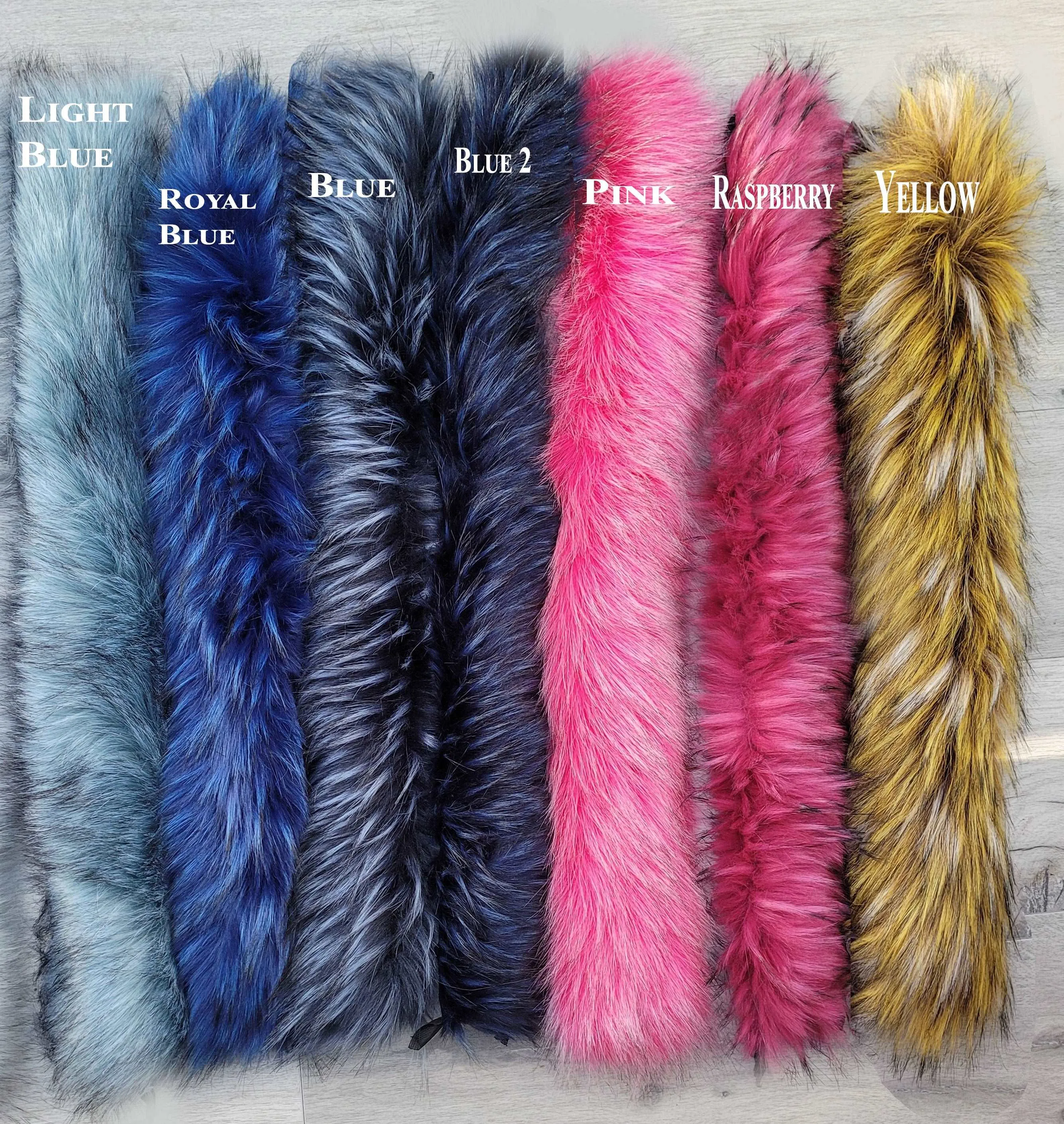 BY ORDER Faux Fur Vegan Trim Hood 60-80 cm, Faux Fur Collar Trim, Fur Fabric, Fur Ruff, Faux Fur Hood, Hood Fur Jacket, Fur stripe, Fur Trim