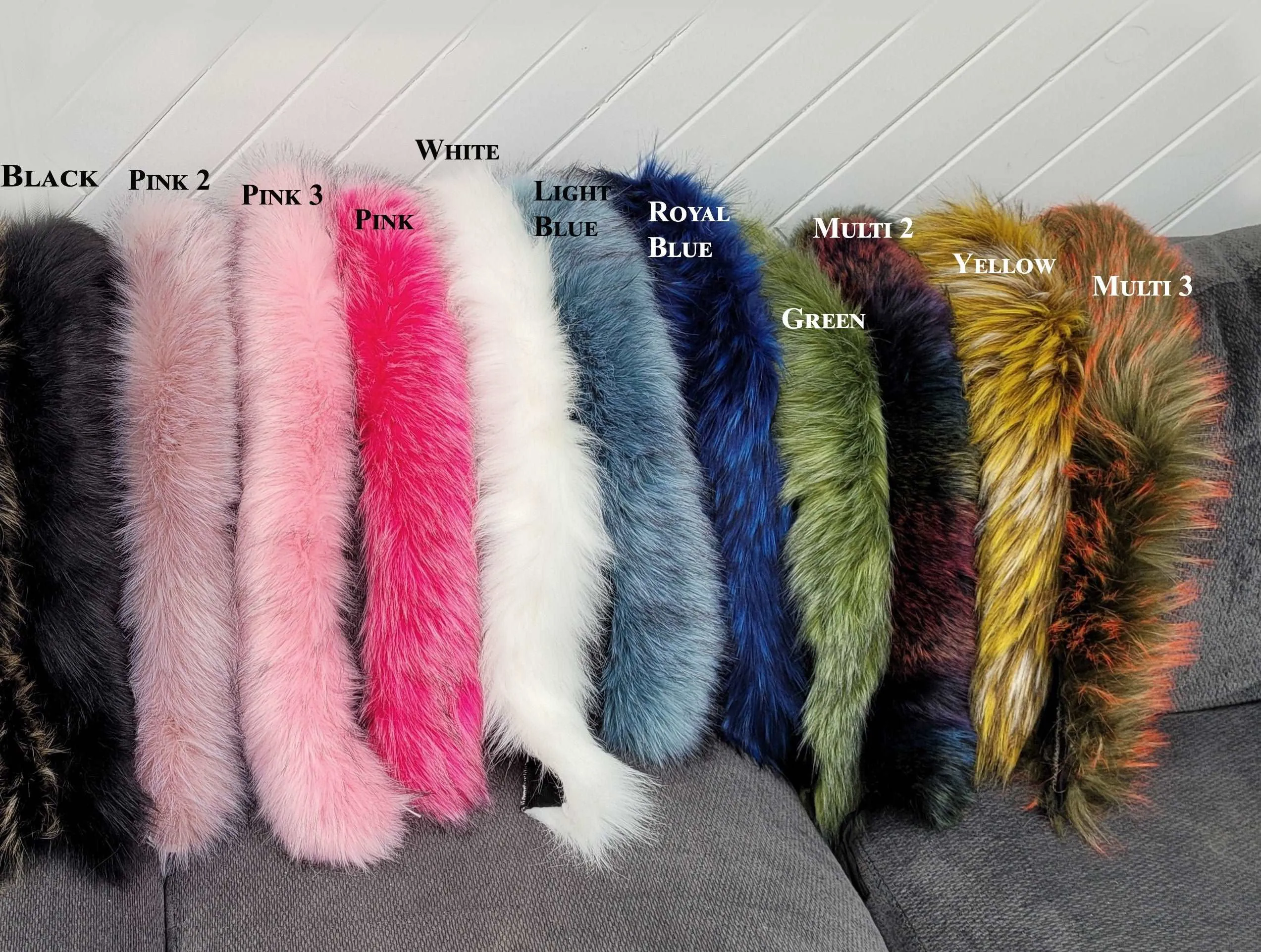 BY ORDER Faux Fur Vegan Trim Hood 60-80 cm, Faux Fur Collar Trim, Fur Fabric, Fur Ruff, Faux Fur Hood, Hood Fur Jacket, Fur stripe, Fur Trim