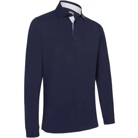 Callaway Long Sleeve Performance Polo Shirt - Peacoat