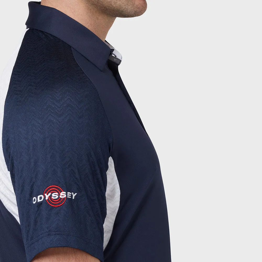 Callaway Odyssey Blocked Polo Shirt - Peacoat