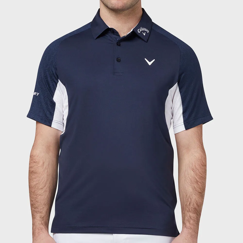 Callaway Odyssey Blocked Polo Shirt - Peacoat