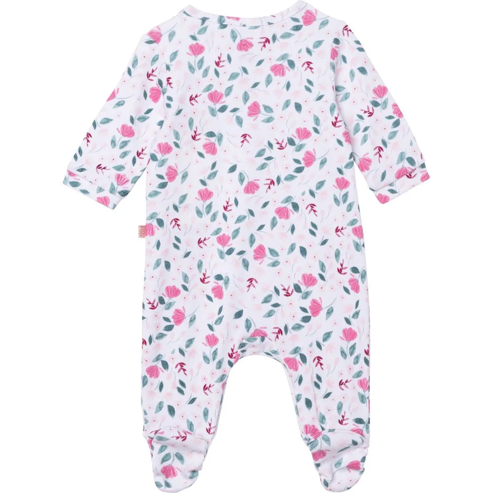 Carrement Beau Newborn Organic Romper Pink