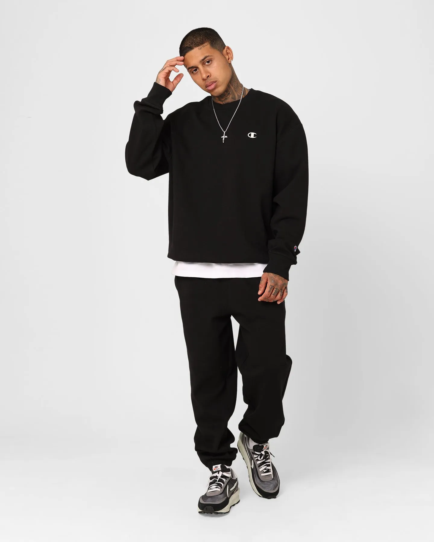 Champion Rochester Base Crewneck Black