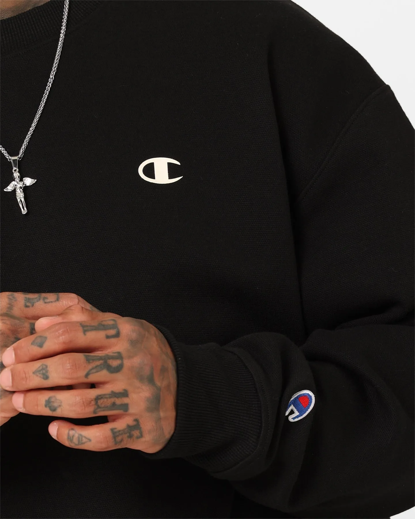 Champion Rochester Base Crewneck Black