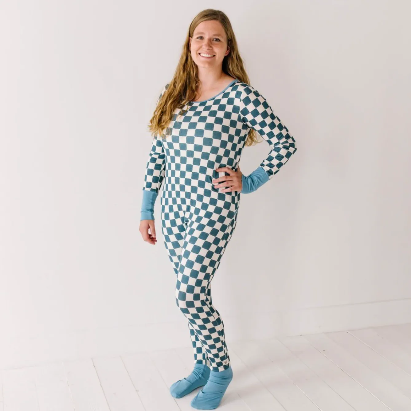 Checker Me Out At Your Leisure Essential Adult Romper