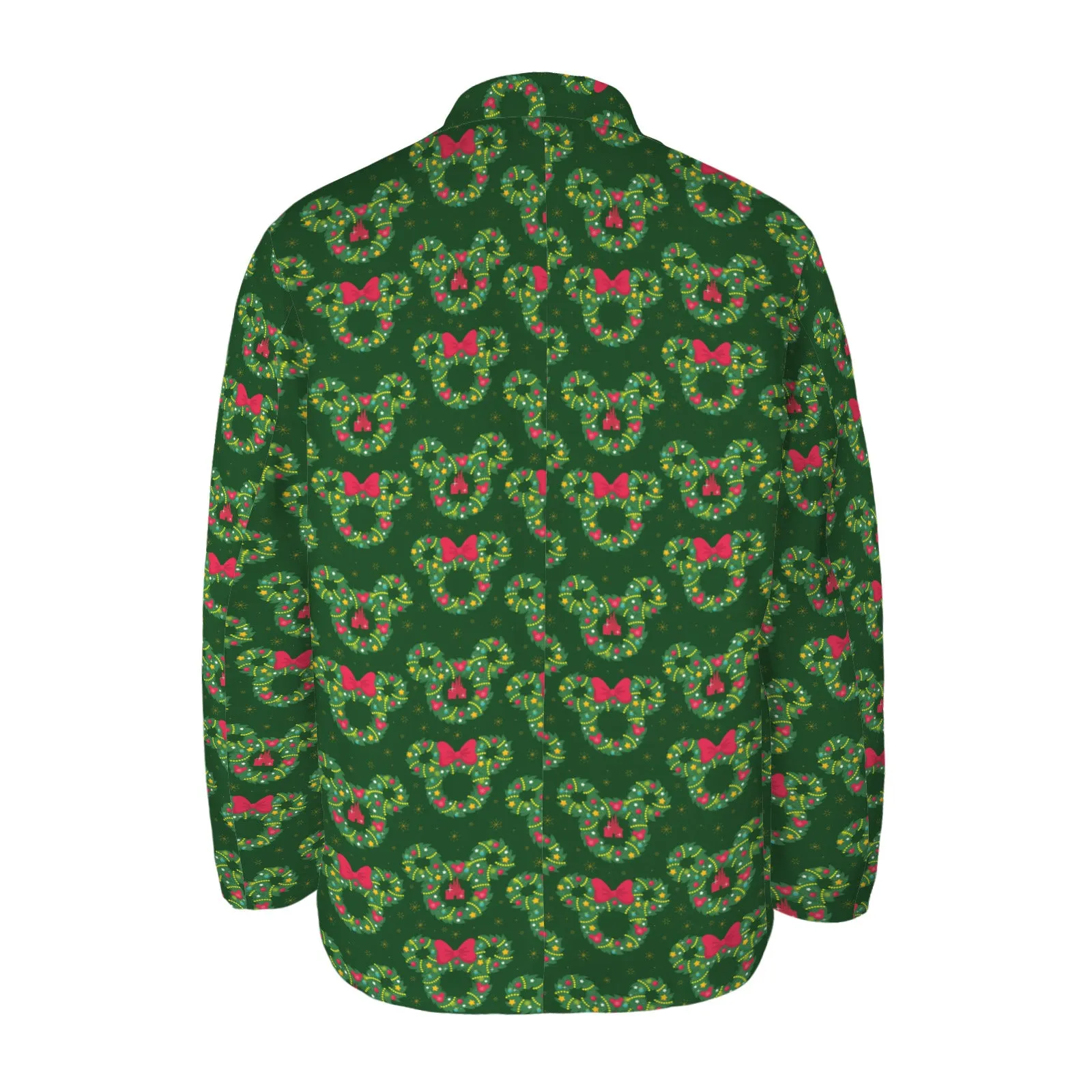 Christmas Wreaths Men's Blazer Jacket