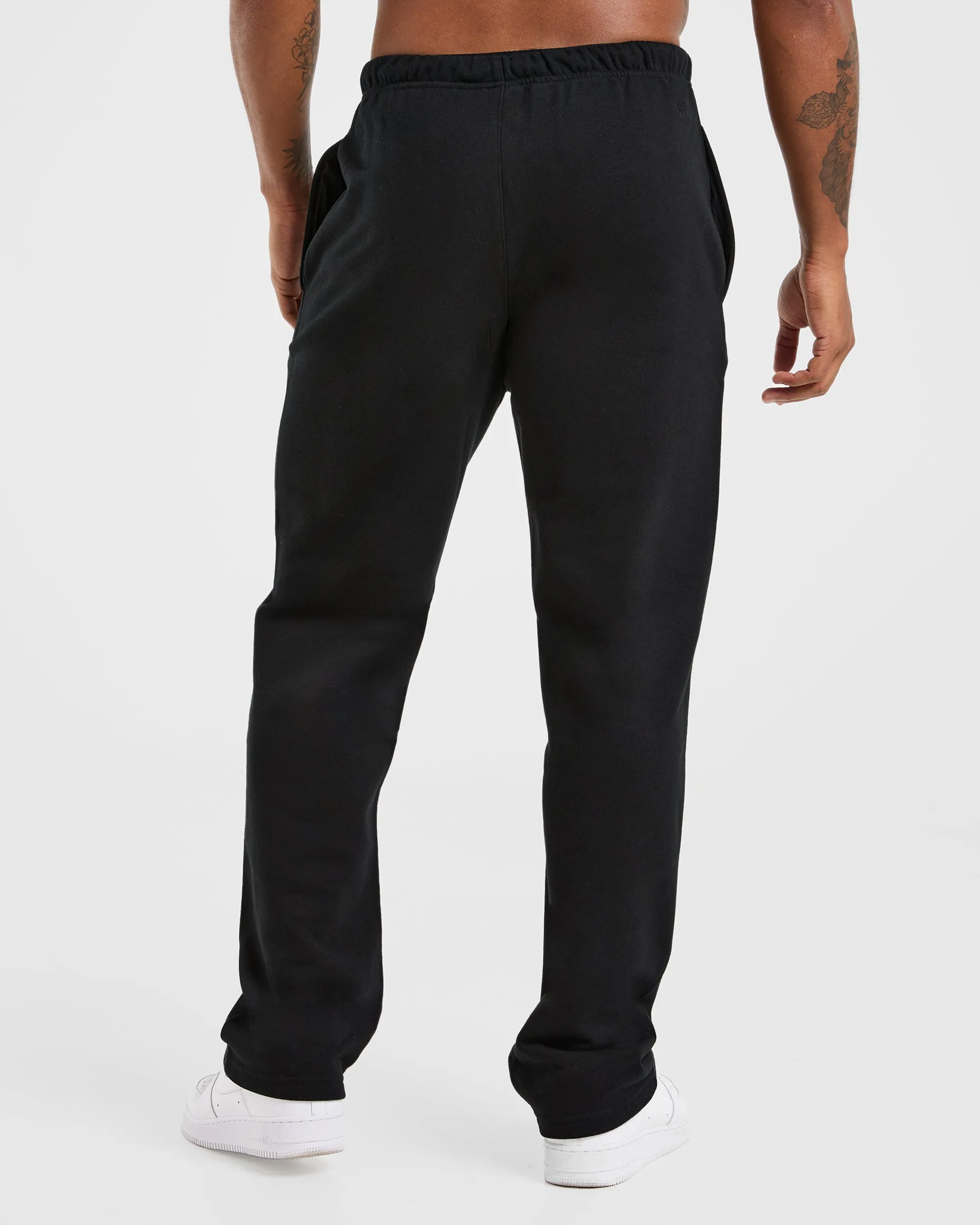 Craft Oversized Straight Leg Joggers - Black