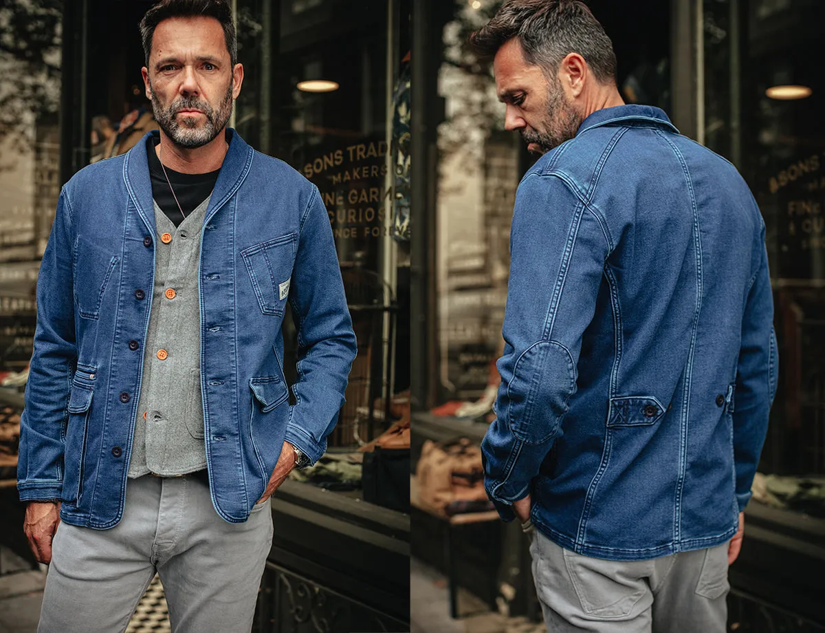 Crafter Indigo Wash Chore Jacket