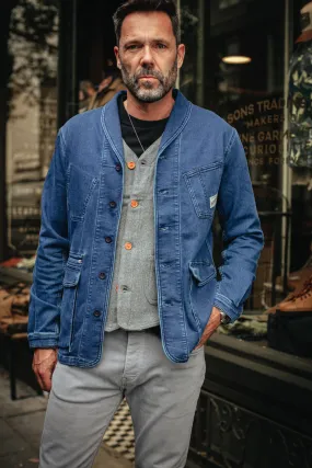 Crafter Indigo Wash Chore Jacket