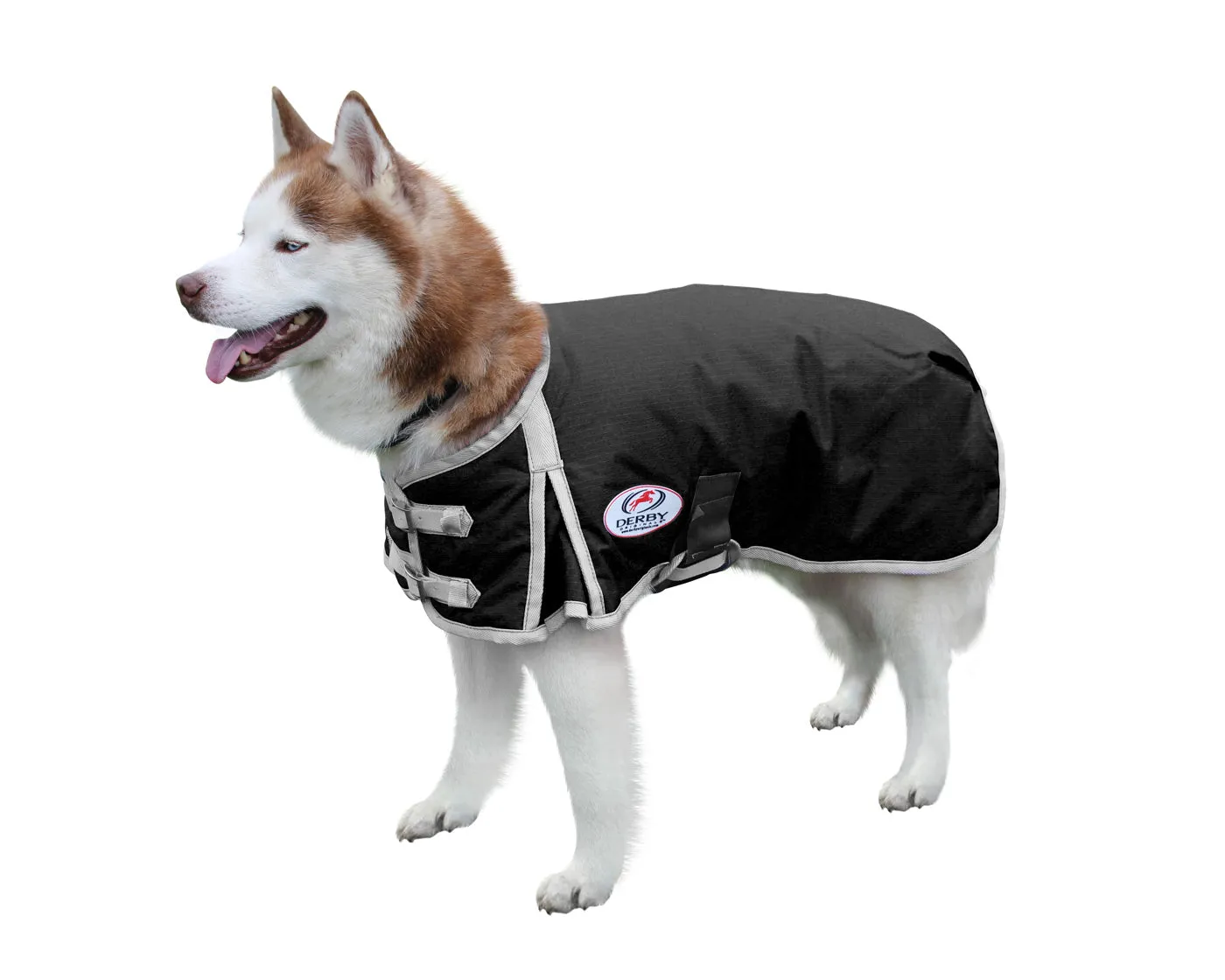 Derby Originals Solid Color Horse-Tough 600D Waterproof Ripstop Nylon Winter Dog Coat with One Year Warranty*