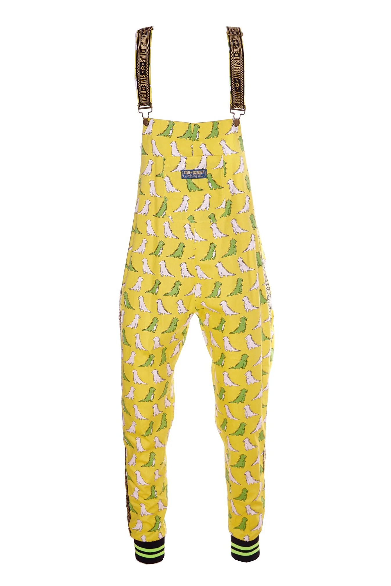 Draw me a Dino - Yellow - Disarray Dungareezies