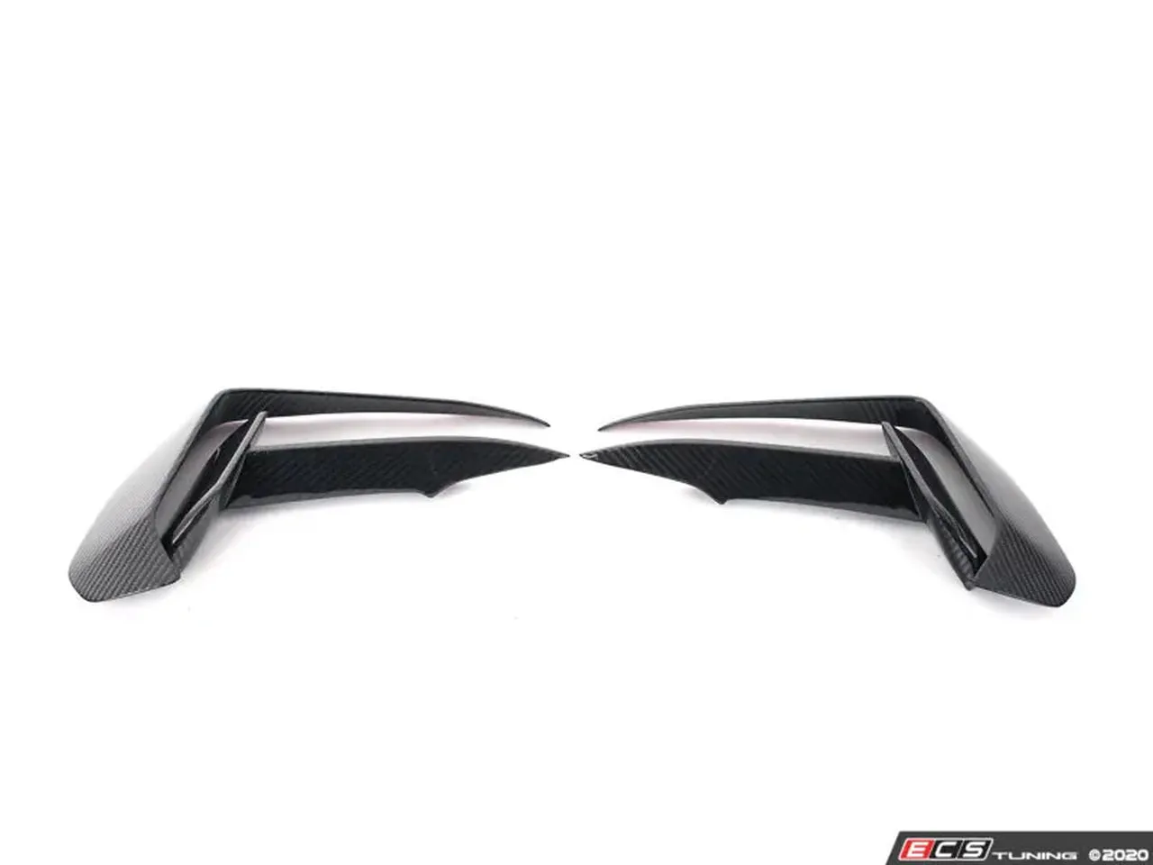 ECS Tuning Carbon Fibre Outer Bumper Grille Set - Mk7.5 R