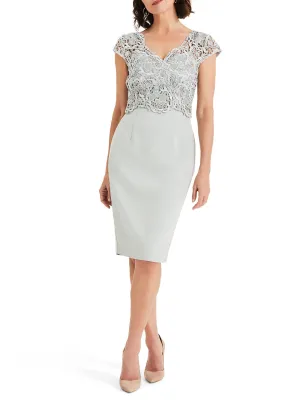 Ellise Lace Bodice Dress