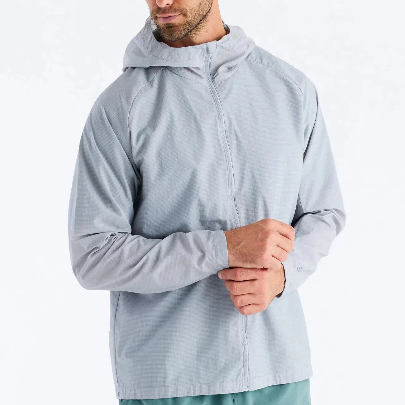 Free Fly Men's Headwind Jacket in Aspen Grey