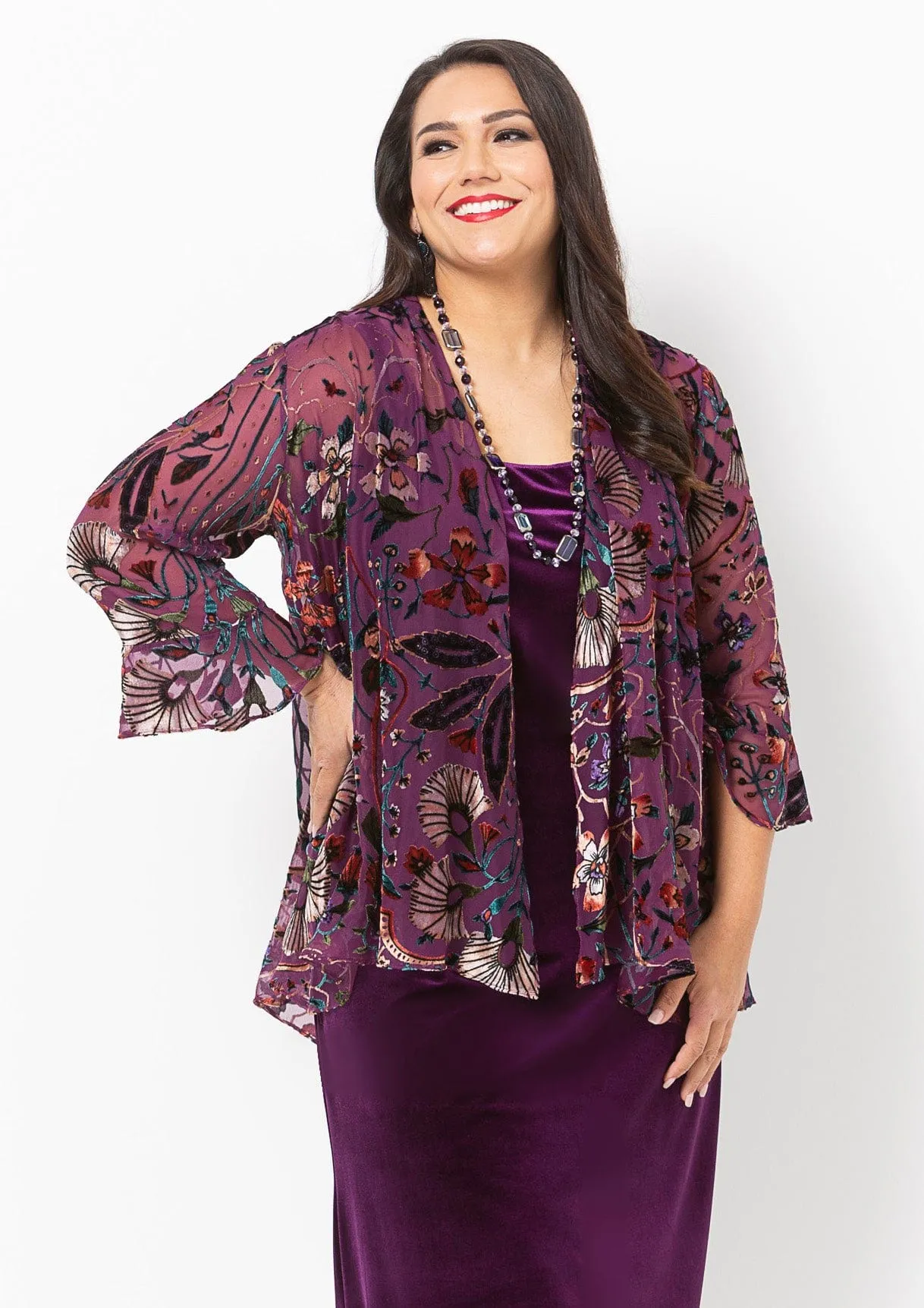 Grape Delight Short Jacket