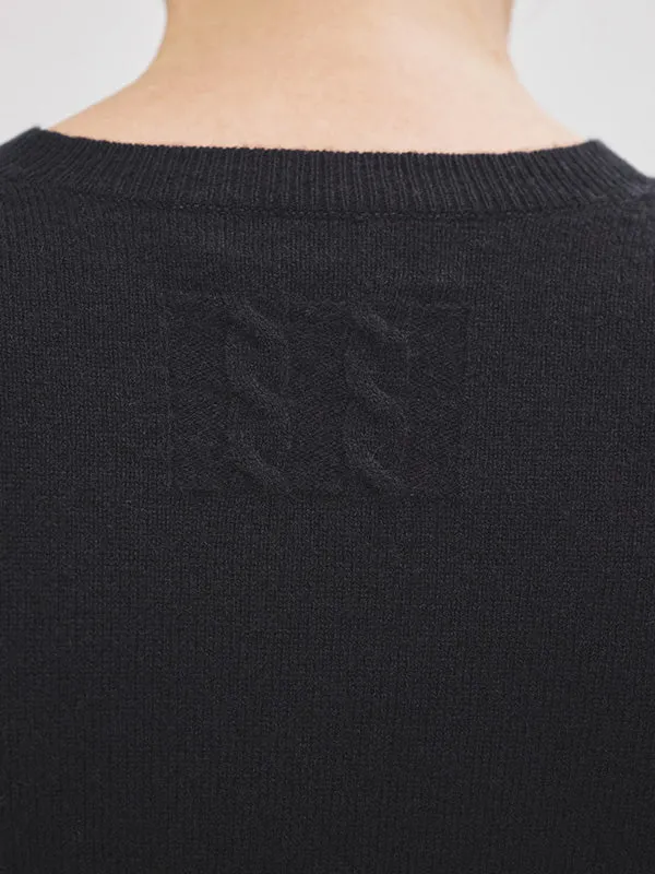 Itzel Sweater in Dark Navy