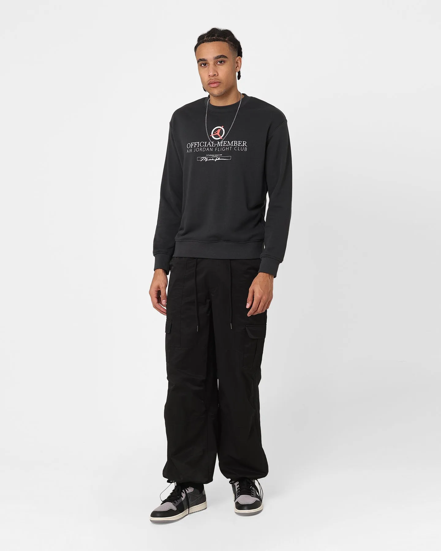 Jordan Flight MVP Crewneck Off Noir