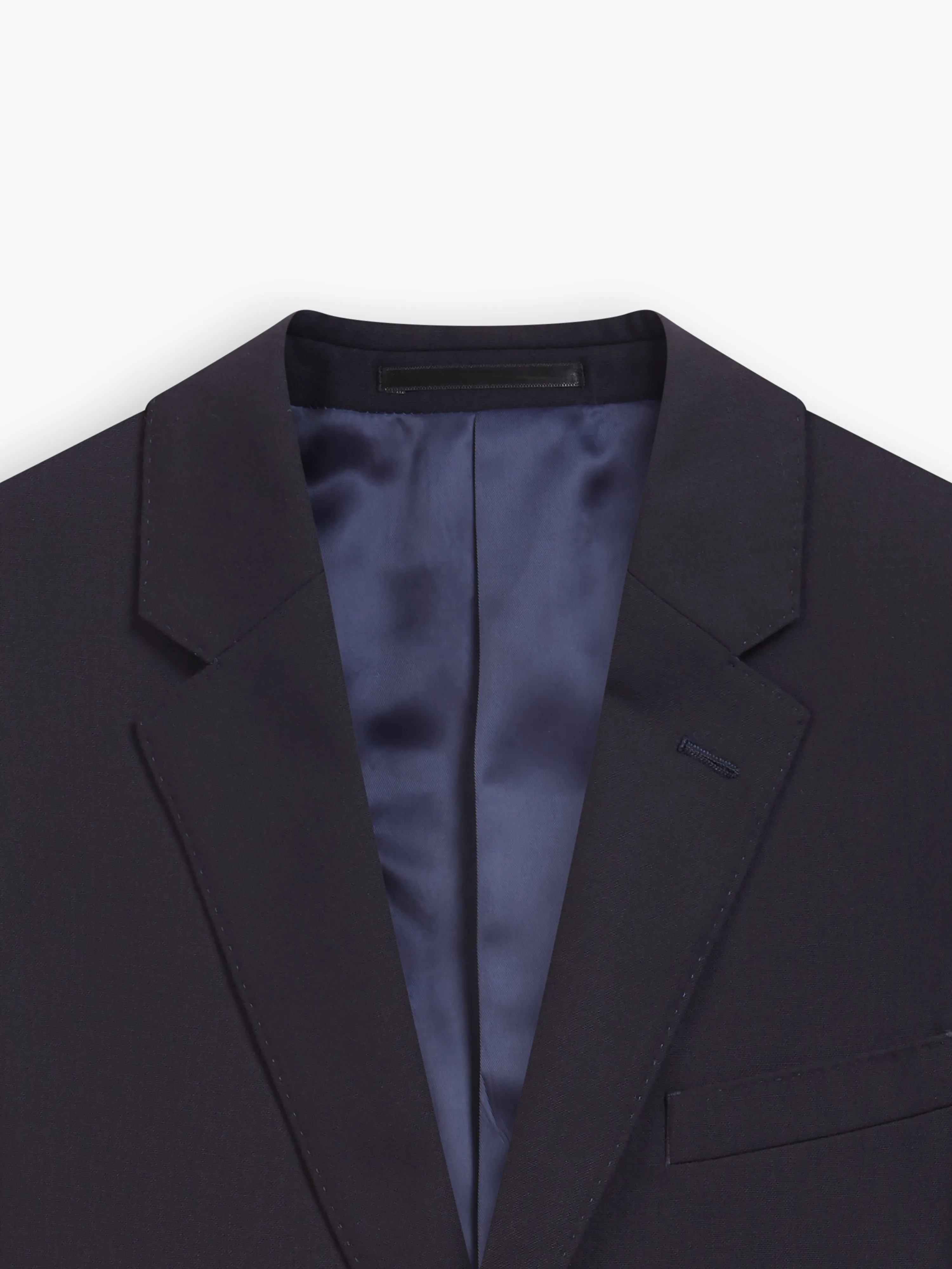 Kennington Wool Slim Navy Suit Jacket