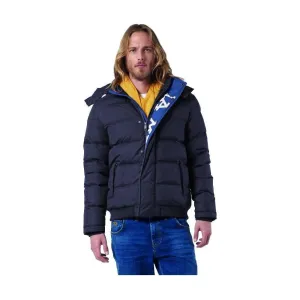 La Martina Blue Nylon Men Jacket