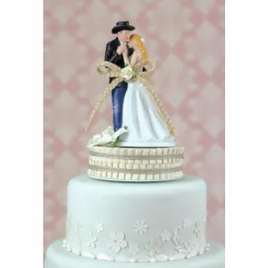 Lasso of Love Western Wedding Cake Topper