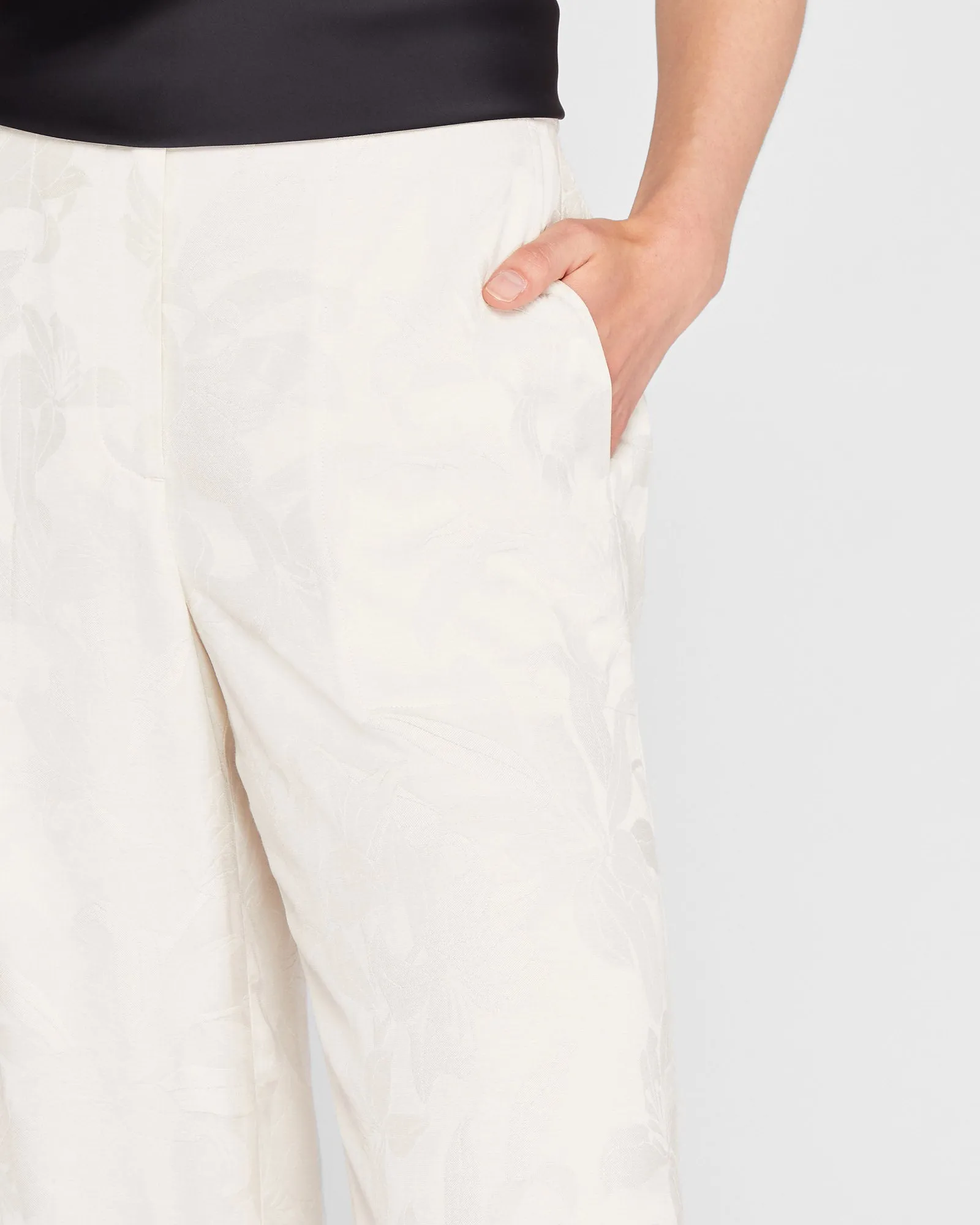 Lightweight Jacquard Culotte