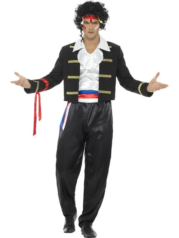 Mens Costume - 80s Adam Ant - Prince Charming