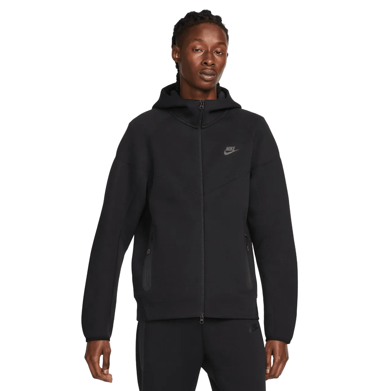 Men's Full-Zip Hoodie Tech Fleece Windrunner (FB7921-010)