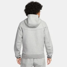 Men's Nike Sportswear Tech Fleece Windrunner -DK GREY HEATHER/BLACK