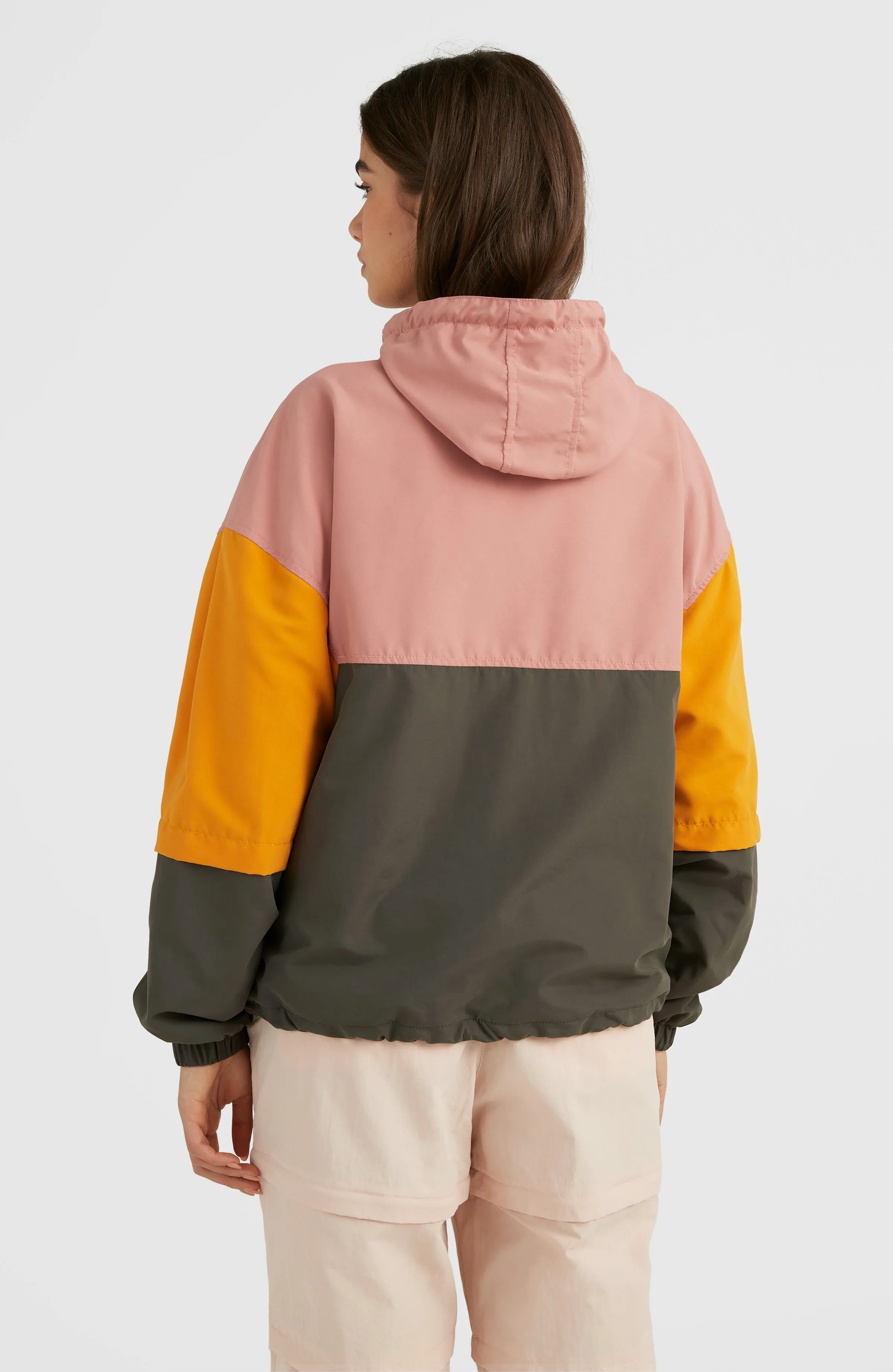 Modular Anorak Jacket | Ash Rose Colour Block