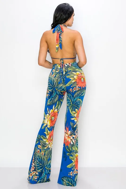 My Sunset Love Tropical Romper