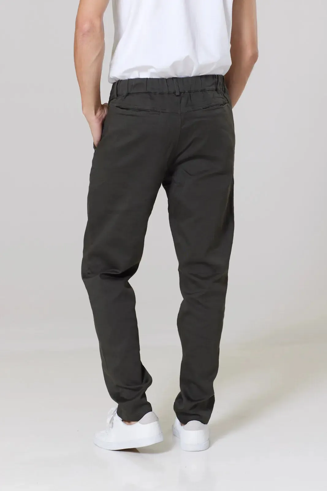 Newington Zip joggers - Olive