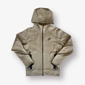 NIKE SPORTSWEAR TECH FLEECE WINDRUNNER KHAKI BLACK FB7921-247