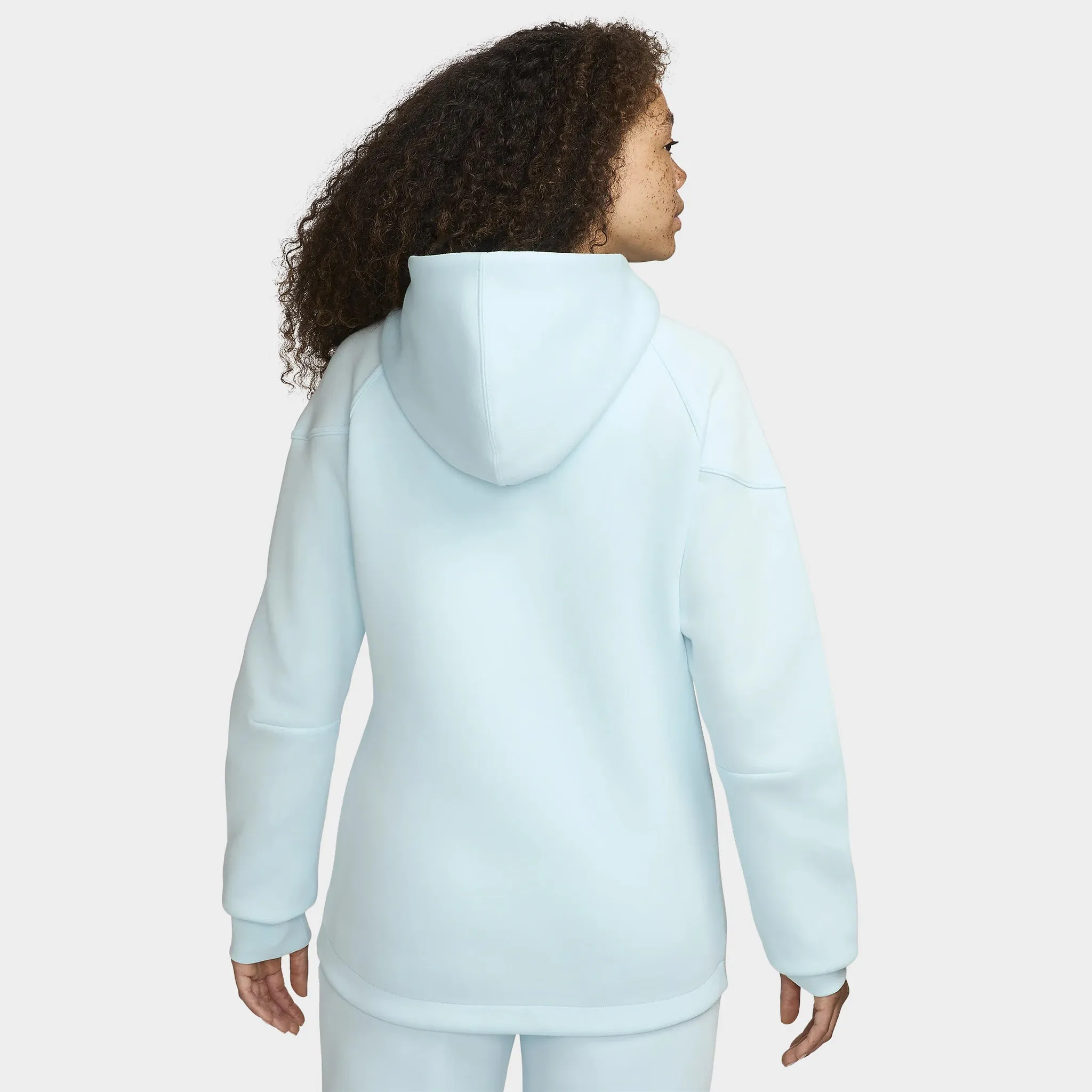 Nike Sportswear Women's Tech Fleece Windrunner Full-Zip Hoodie Glacier Blue / Black