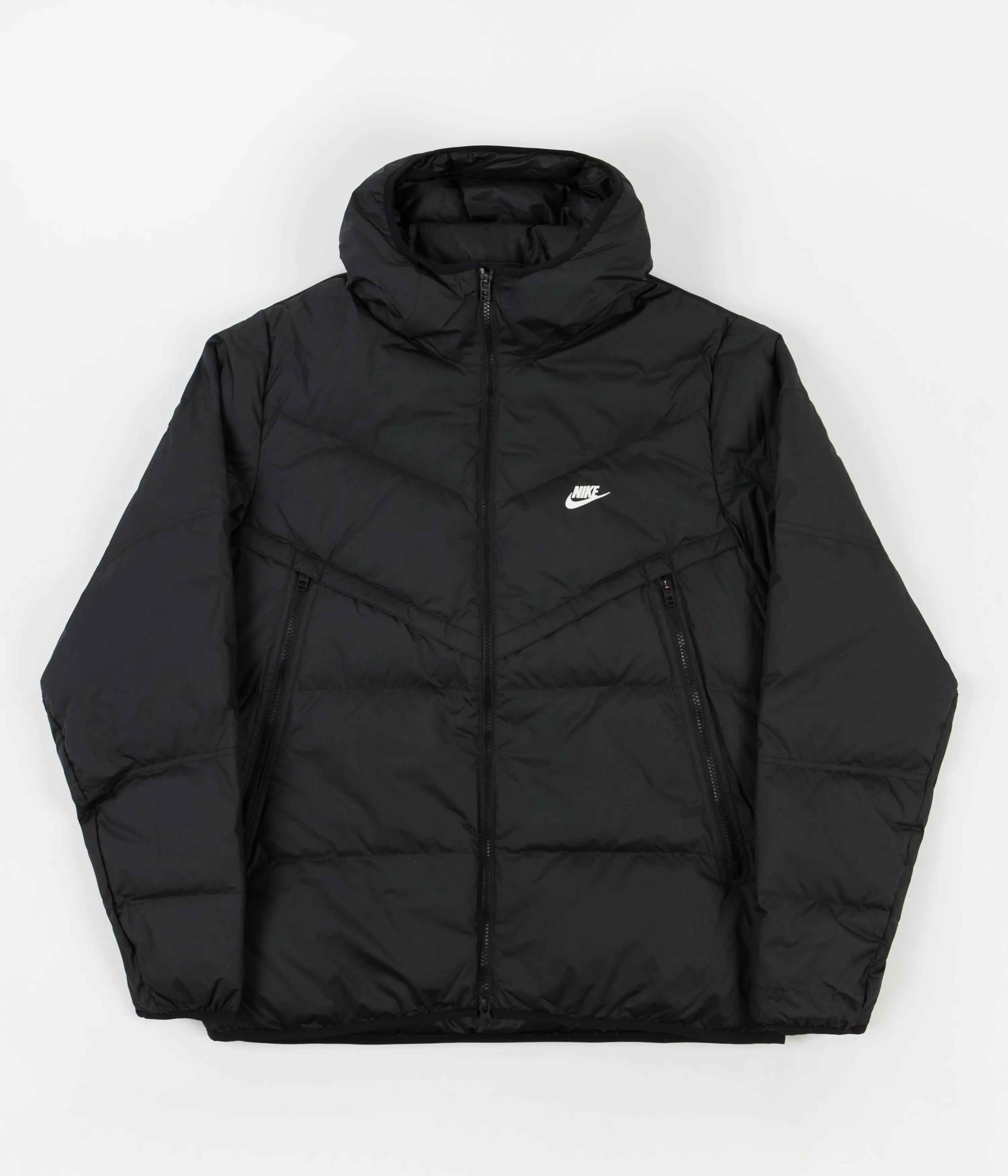 Nike Storm-FIT Windrunner Hooded Jacket - Black / Black / Black / Sail