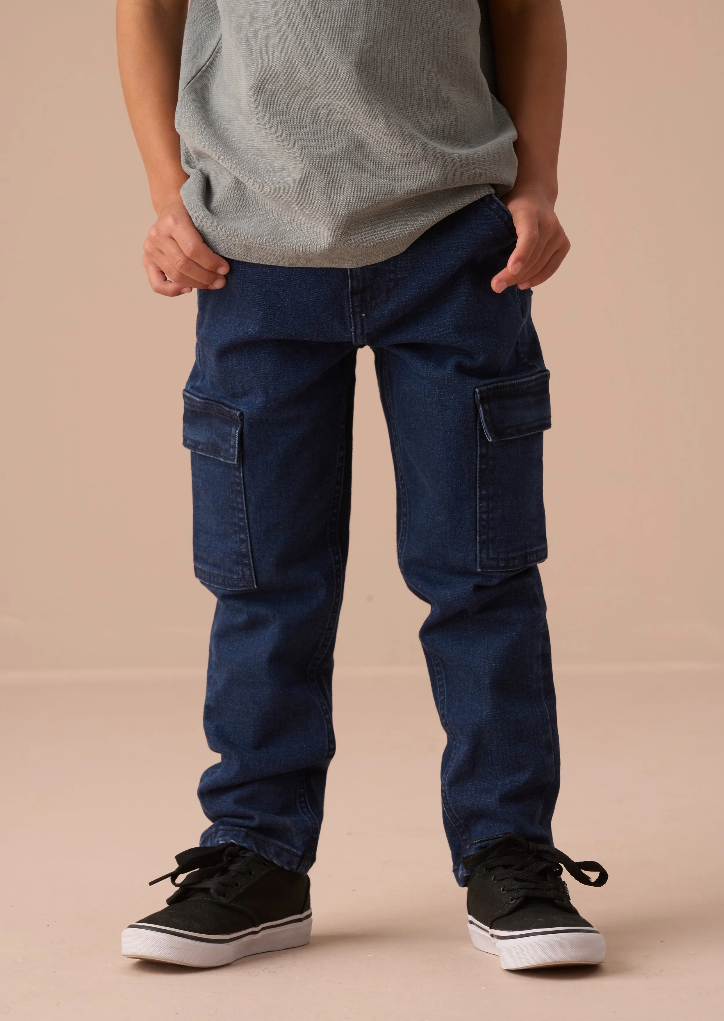 Nile Indigo Washed Jogger Jean